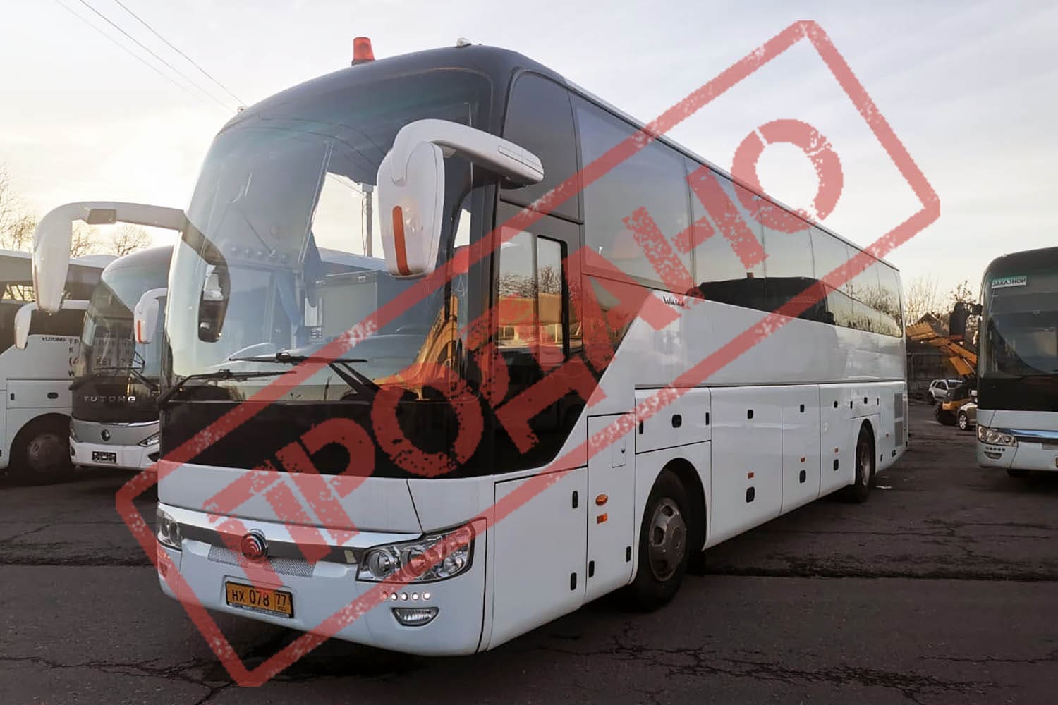 Автобус с пробегом Yutong 6122