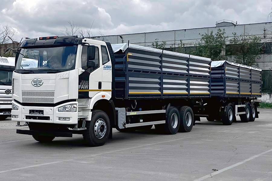 Зерновоз FAW 70 м3